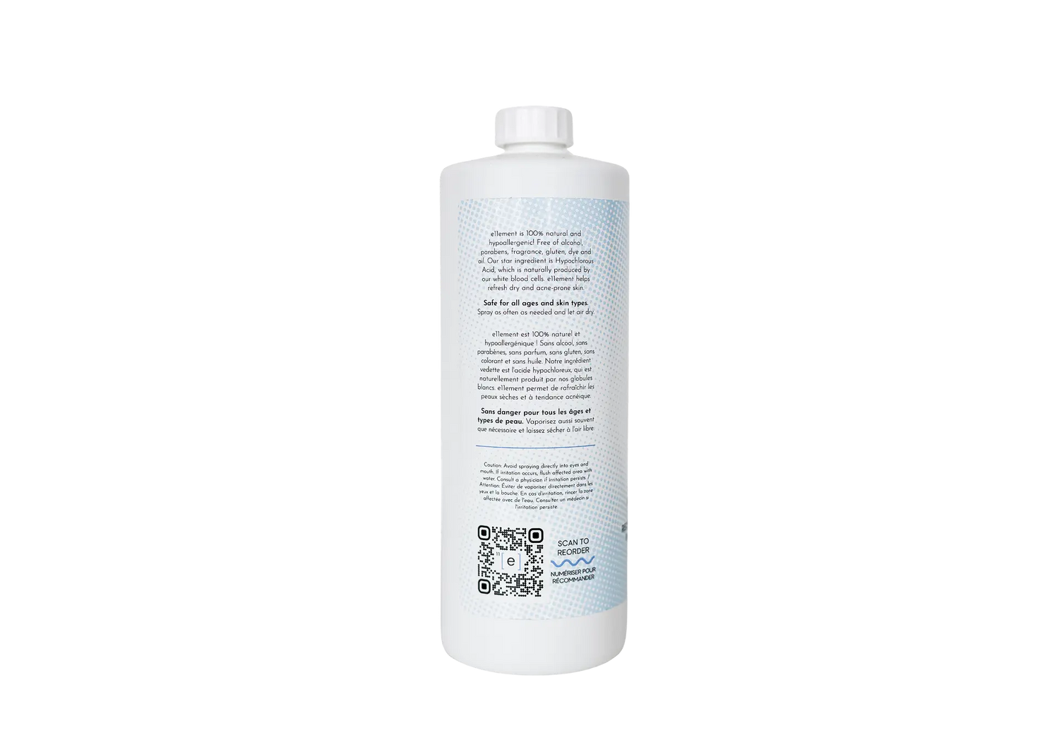 Hypochlorous Acid -1000ml / 32oz Refill
