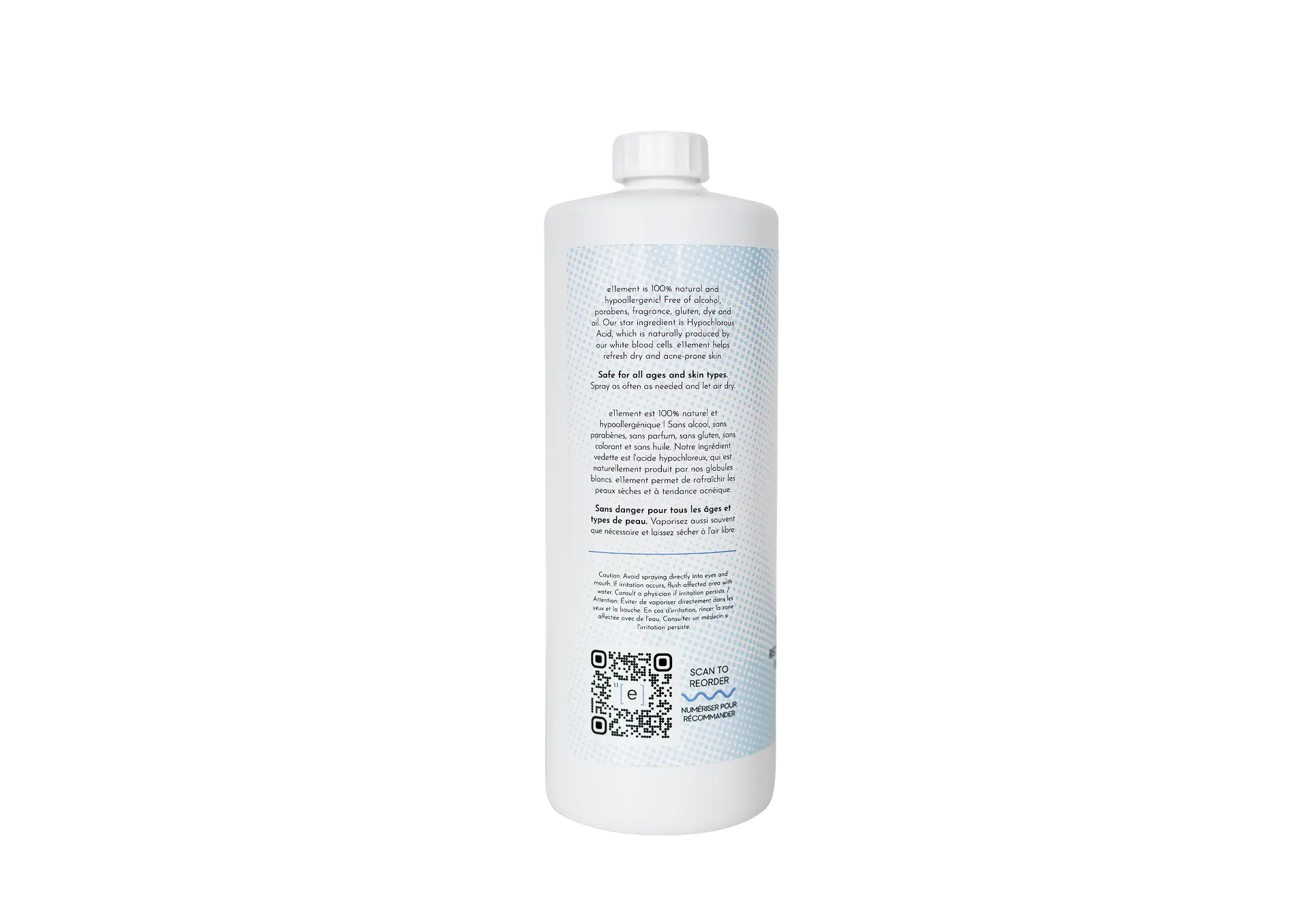Hypochlorous Acid -1000ml / 32oz Refill