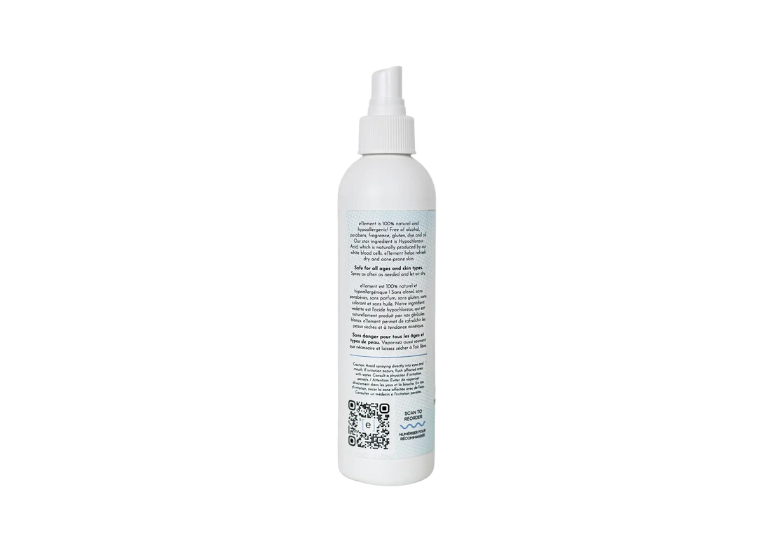 Hypochlorous Acid Spray for Face and Skin - 240mL/8oz