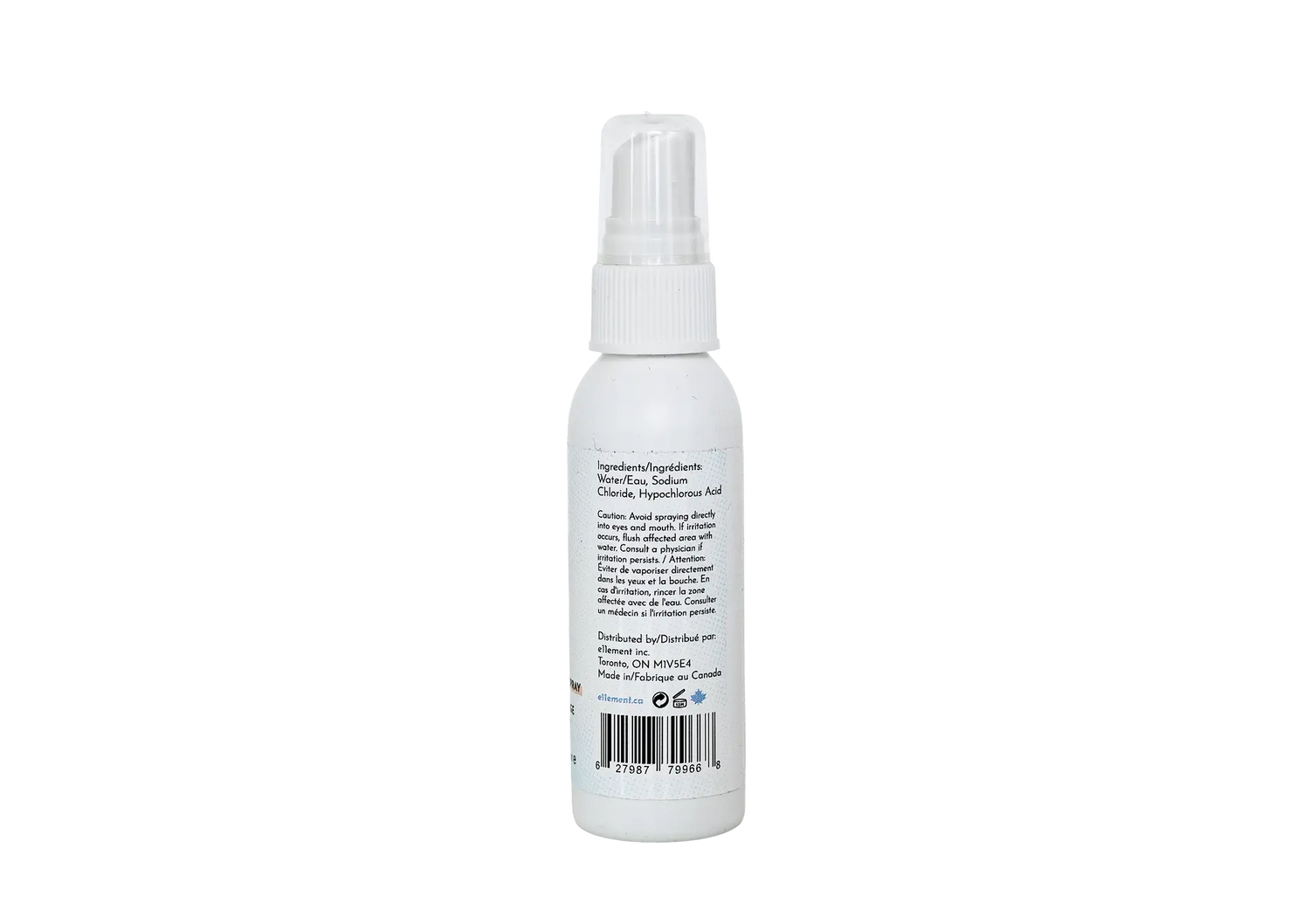 Hypochlorous Acid Spray for Face and Skin - 60mL/2oz